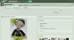 Desktop Screenshot of lady-nocturna.deviantart.com