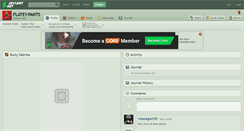 Desktop Screenshot of flatey-pants.deviantart.com