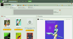 Desktop Screenshot of cu-morrigan.deviantart.com