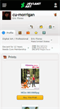 Mobile Screenshot of cu-morrigan.deviantart.com