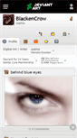 Mobile Screenshot of blackencrow.deviantart.com