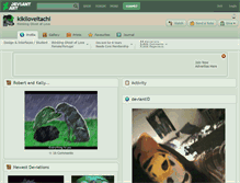 Tablet Screenshot of kikiloveitachi.deviantart.com