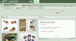 Desktop Screenshot of mooches-of-maxter.deviantart.com