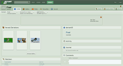 Desktop Screenshot of fraai.deviantart.com