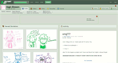 Desktop Screenshot of magic-blossom.deviantart.com
