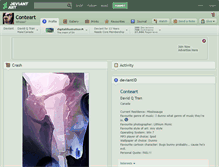 Tablet Screenshot of conteart.deviantart.com