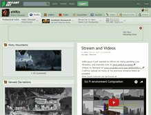 Tablet Screenshot of ewkn.deviantart.com