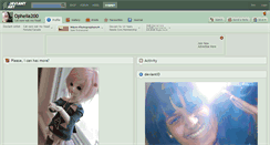 Desktop Screenshot of ophelia200.deviantart.com
