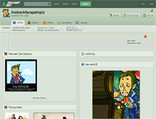 Tablet Screenshot of linebeckfacepalmplz.deviantart.com