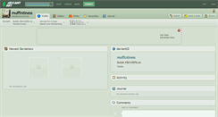 Desktop Screenshot of muffintiness.deviantart.com