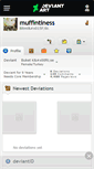 Mobile Screenshot of muffintiness.deviantart.com