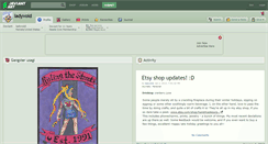 Desktop Screenshot of ladyvoid.deviantart.com