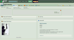 Desktop Screenshot of lost-in-aurora.deviantart.com