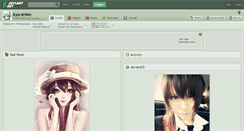 Desktop Screenshot of kyu-erien.deviantart.com