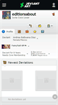 Mobile Screenshot of editionsabout.deviantart.com