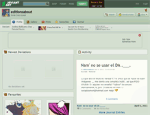 Tablet Screenshot of editionsabout.deviantart.com