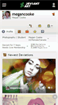 Mobile Screenshot of megancooke.deviantart.com
