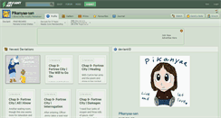 Desktop Screenshot of pikanyaa-san.deviantart.com