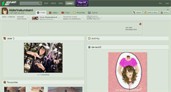 Desktop Screenshot of midorinokurokami.deviantart.com