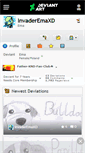 Mobile Screenshot of invaderemaxd.deviantart.com