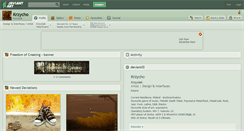 Desktop Screenshot of krzycho.deviantart.com