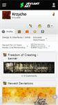 Mobile Screenshot of krzycho.deviantart.com