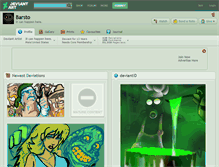 Tablet Screenshot of barsto.deviantart.com