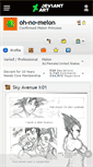 Mobile Screenshot of oh-no-melon.deviantart.com