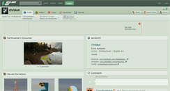 Desktop Screenshot of chriskot.deviantart.com
