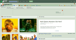 Desktop Screenshot of markman777.deviantart.com