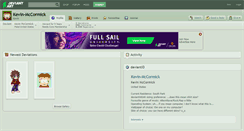 Desktop Screenshot of kevin-mccormick.deviantart.com