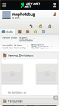 Mobile Screenshot of mnphotobug.deviantart.com