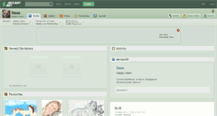 Desktop Screenshot of fossa.deviantart.com