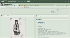 Desktop Screenshot of kibainuzuka314.deviantart.com