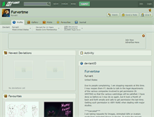 Tablet Screenshot of furvertme.deviantart.com