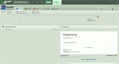 Desktop Screenshot of morkael.deviantart.com