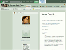 Tablet Screenshot of dr-spencer-reid-fans.deviantart.com