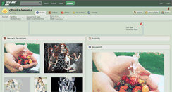 Desktop Screenshot of citronka-lemonka.deviantart.com
