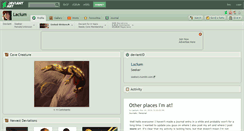 Desktop Screenshot of lacium.deviantart.com