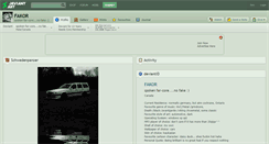 Desktop Screenshot of fakor.deviantart.com