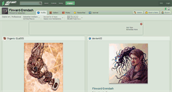 Desktop Screenshot of finward-erendash.deviantart.com