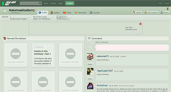 Desktop Screenshot of makemeablueberry.deviantart.com