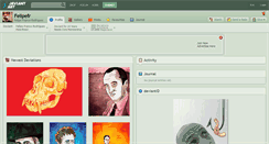 Desktop Screenshot of felipefr.deviantart.com
