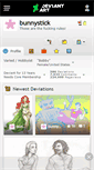 Mobile Screenshot of bunnystick.deviantart.com