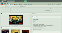 Desktop Screenshot of juan-luna.deviantart.com