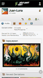 Mobile Screenshot of juan-luna.deviantart.com