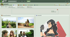 Desktop Screenshot of larcynxi.deviantart.com