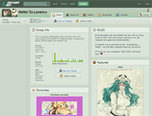 Tablet Screenshot of neliel-tu-lovers.deviantart.com