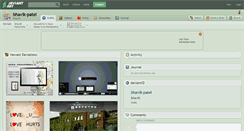 Desktop Screenshot of bhavik-patel.deviantart.com