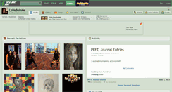 Desktop Screenshot of lovebeinme.deviantart.com